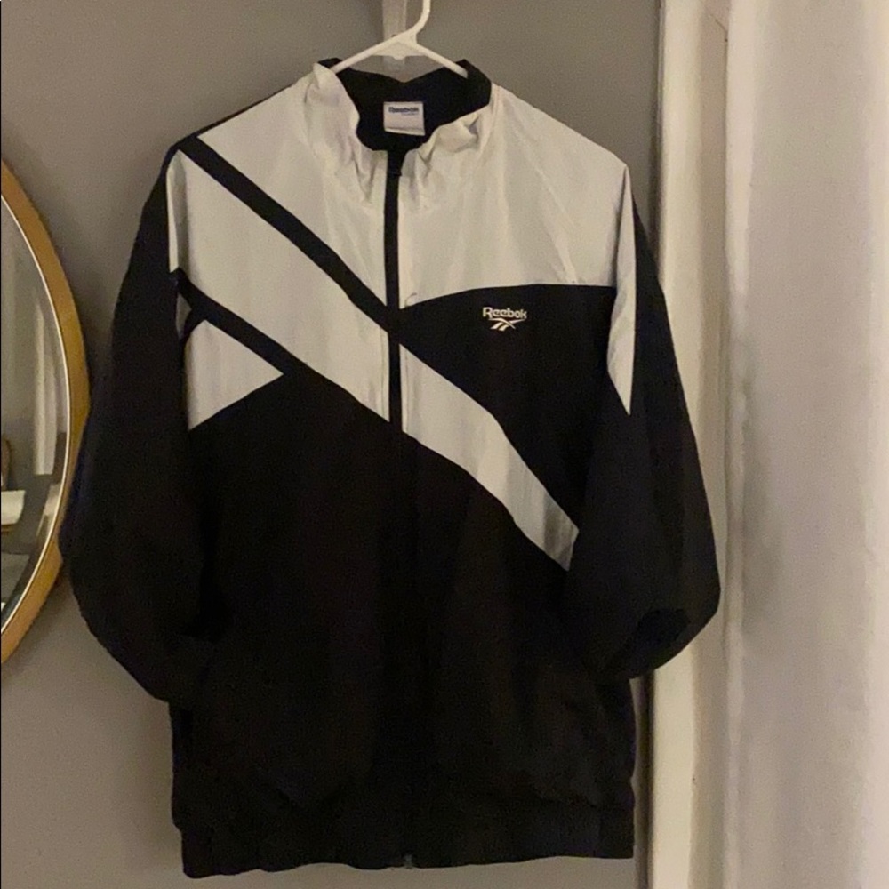 Classic vector Reebok track jacket.